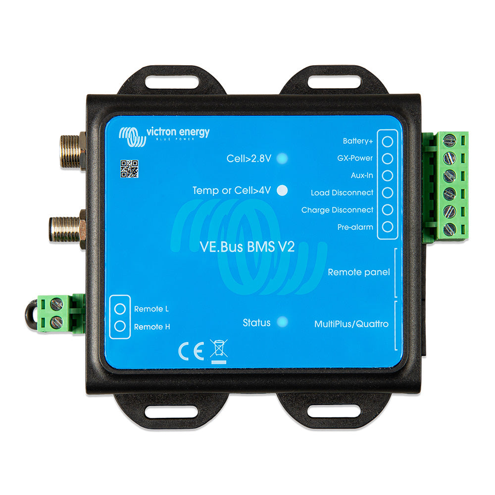 Victron Energy VE.Bus BMS V2 Battery Management System, For Victron LiFePO4 Batteries, 12-48VDC, All VE.Bus & GX Devices