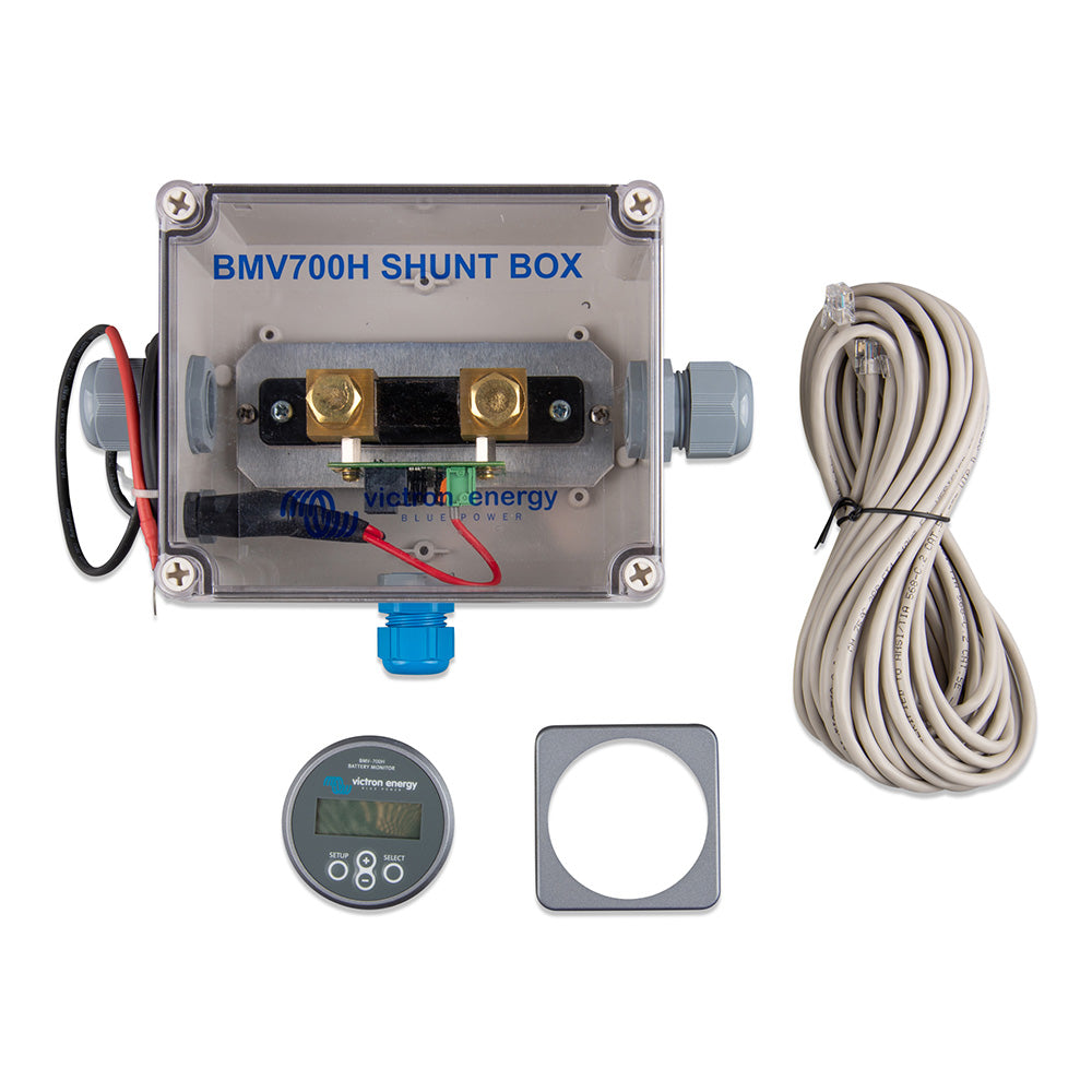 Victron Energy BMV-700H Battery Monitor, 60-385VDC, 500A/50mV Shunt