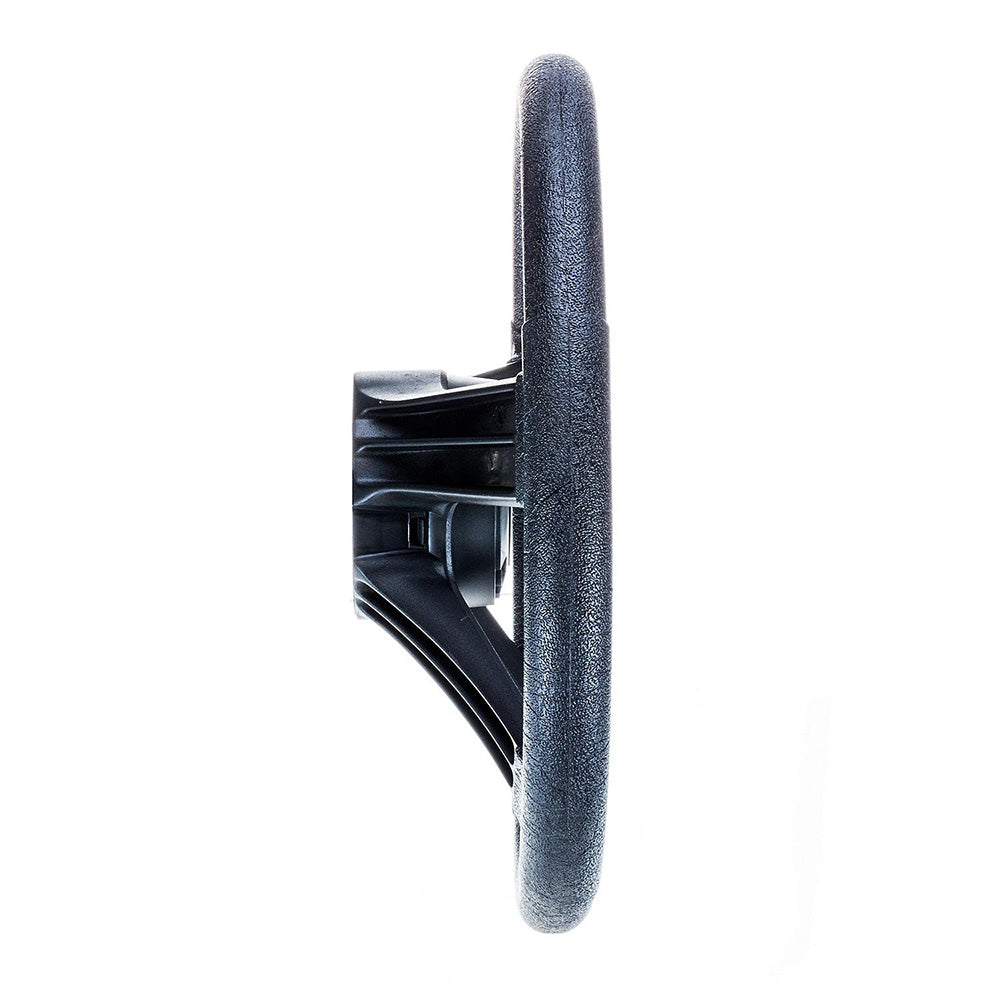 Attwood Marine Soft Grip Steering Wheel, 13 in Diameter, Fits 3/4 in Tapered Shaft, 3-3/8 in Dish