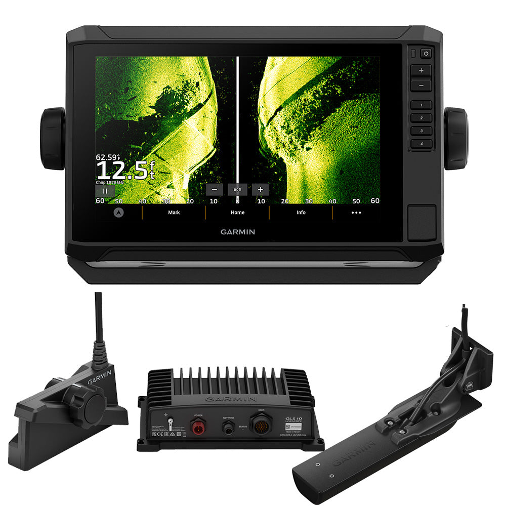 Garmin ECHOMAP UHD2 93sv Chartplotter/Fishfinder Combo, LiveScope Plus System, GLS 10 Sonar Module, LVS34 Transducer, GT56UHD-TM Transducer, 9 in Touchscreen, Navionics+ US Inland Maps