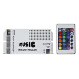 HEISE LED Lighting Systems - Sound Activated RGB Controller - With IR Remote