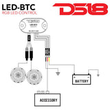 DS18 - LED Light Bluetooth Control