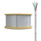 DS18 - Marine Tinned OFC Speaker Wire - 100" Spool, 18GA RGB Wire, with 16GA