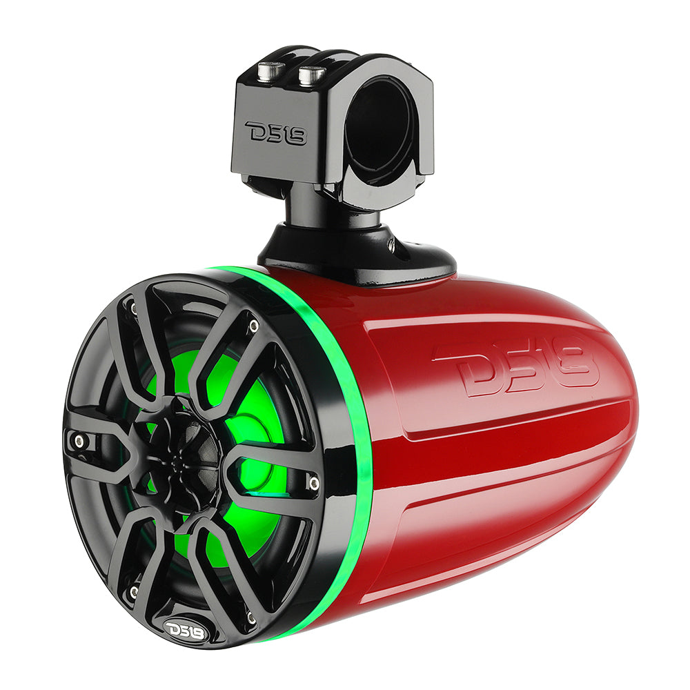DS18 - X Series HYDRO 8" Wakeboard Pod Tower Speaker - With RGB LED Light - 375W