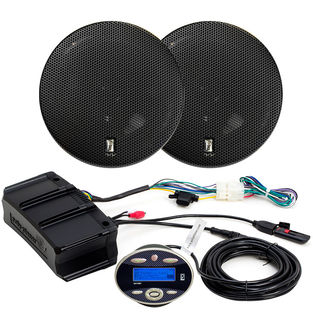 Poly-Planar - Amplifier Package - With ME70BT, MA-8505B Speakers