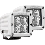 RIGID Industries - D-Series PRO Hybrid-Spot LED - Pair, White