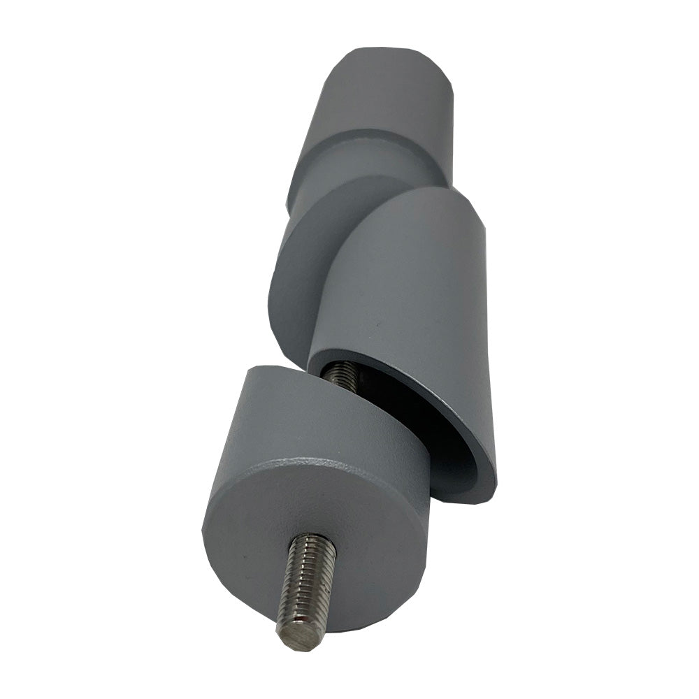 TACO Marine ShadeFin Mini Rod Holder Mount, For 1.75 in+ Rod Holders, 6061 Aluminum