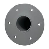TACO Marine ShadeFin Mini Deck Mount, Backing Plate, Powder-Coated 6061 Aluminum