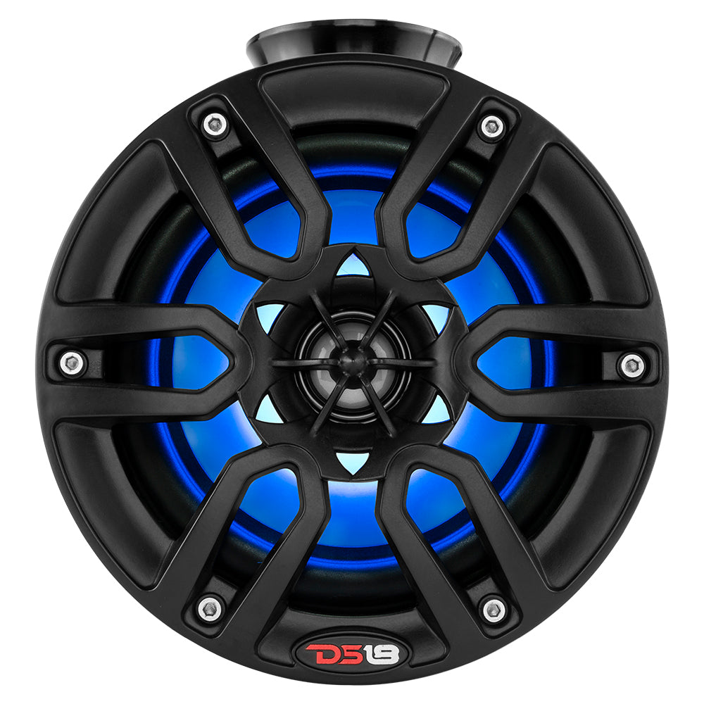 DS18 - HYDRO 8" Compact Wakeboard Pod Tower - With RGB Light, 375W