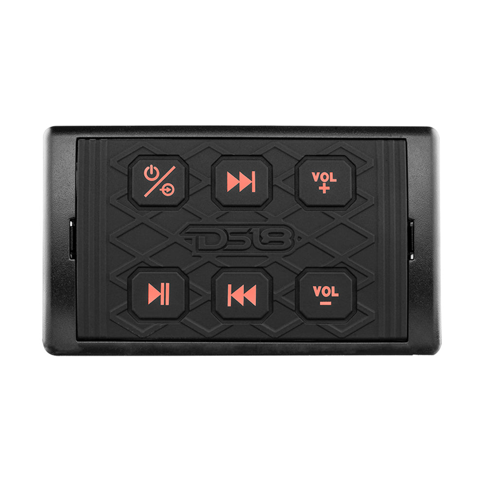 DS18 - Marine Waterproof Bluetooth Streaming Audio Receiver Controller - For Android & iPhone