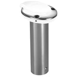 Attwood Marine Standard Series Flush Mount Rod Holder, 2 in Diameter, 7.5 in Length, Polished SS316