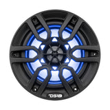 DS18 - HYDRO 6.5" 2-Way Marine Speakers - With RGB LED Lights