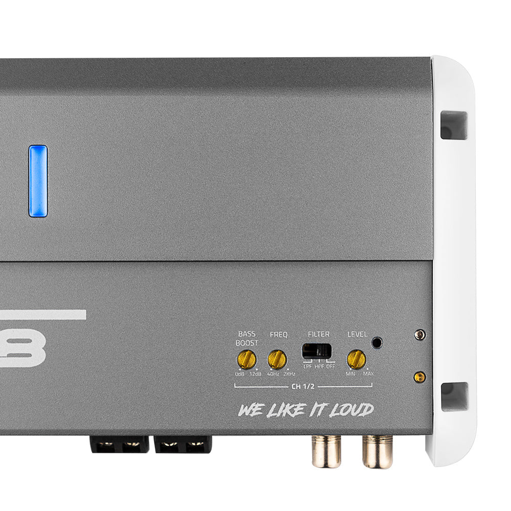 DS18 - NXL Marine Grade Amplifier - Full Range, IPX5, 4-Ohm