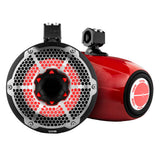 DS18 - HYDRO 10" Neodymium Marine Towers - With Built-In Passive Radiator, 1" Driver RGB LED Lights