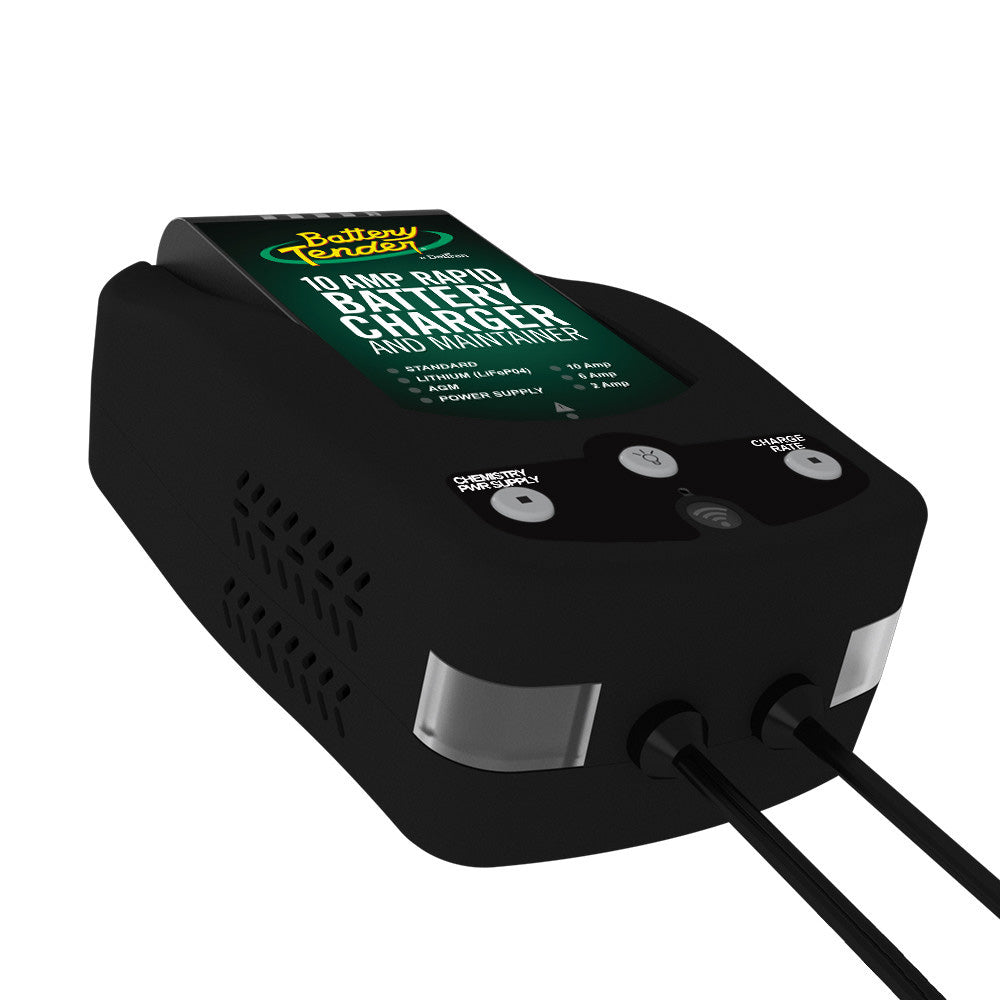 Battery Tender - Selectable Chemistry Battery Charger - With WiFi, 12V, 10/6/2A