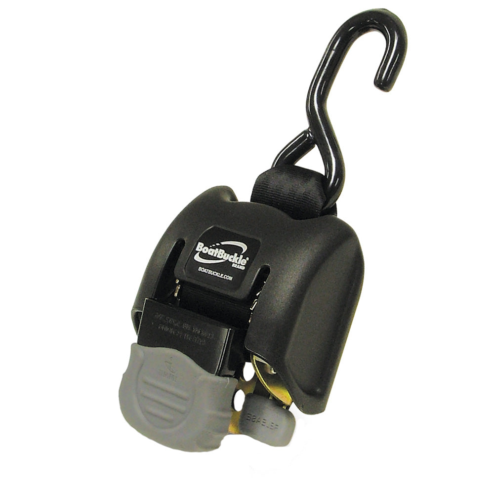 BoatBuckle - G2 Retractable Transom Tie-Down - 2"-43", Pair