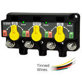 Egis Mobile Electric - XD Series Triple Flex 2 Relay-ACR-Relay - With Knobs Tinned Wires