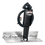 Lenco Marine - Limited Space Trim Tab Kit - With Switch Kit, Electro-Polished, Short Actuator, 4" x 12", 12V
