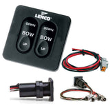 Lenco Marine - Standard Integrated Tactile Switch Kit - With Pigtail, For Single Actuator Systems