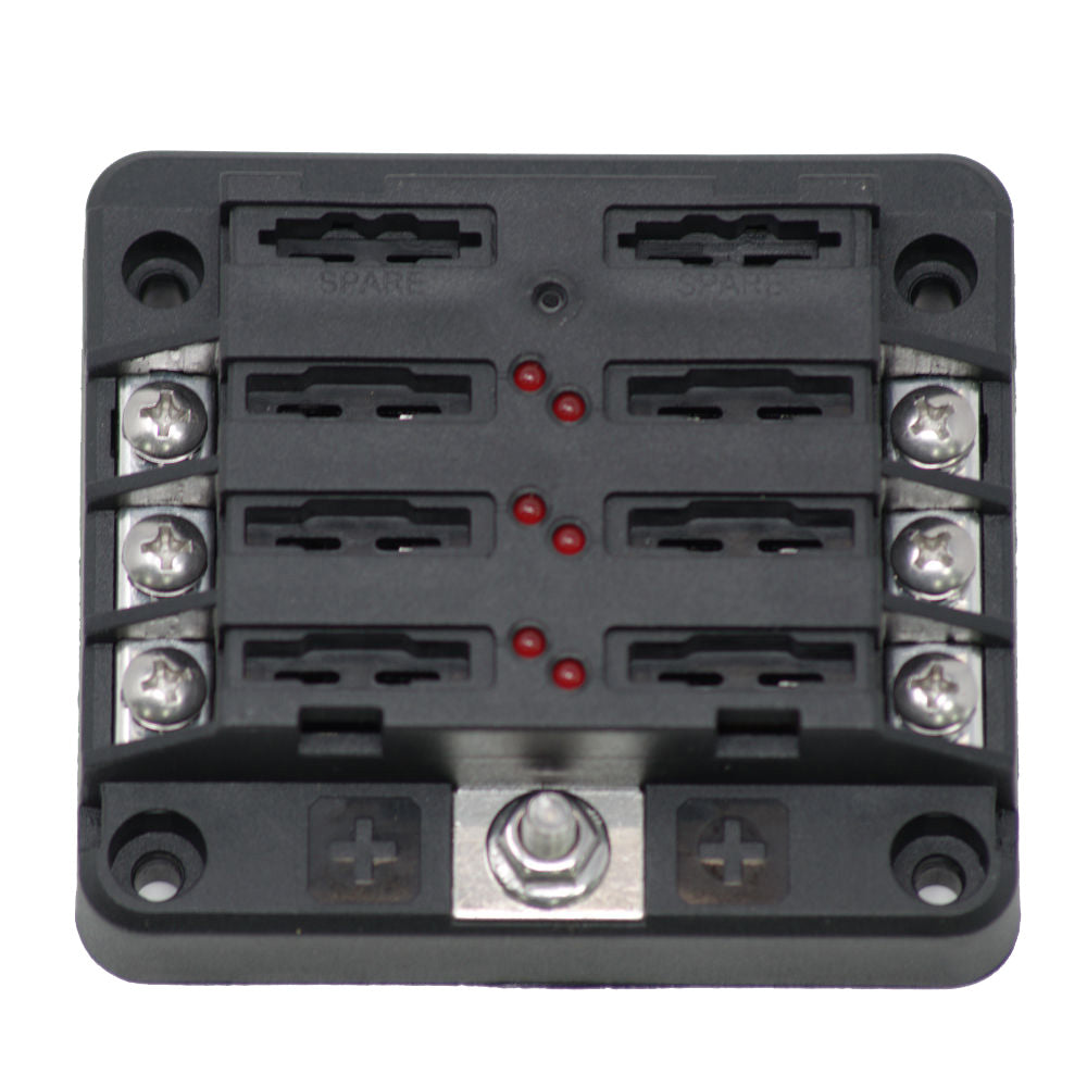 Egis Mobile Electric - RT Fuse Block 6 Position - With LED Indication