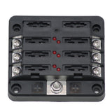 Egis Mobile Electric - RT Fuse Block 6 Position - With LED Indication