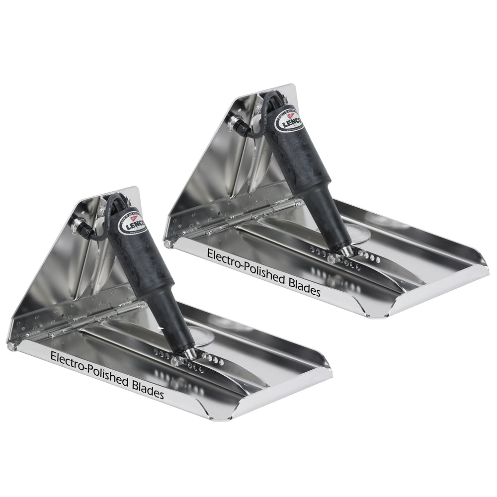 Lenco Marine - Extreme Duty Performance Trim Tab Kit - With Switch Kit 12V