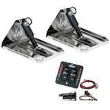 Lenco Marine - Heavy Duty Performance Trim Tab Kit - With LED Indicator Switch Kit 12V
