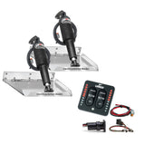 Lenco Marine - Standard Performance Trim Tab Kit - With LED Indicator Switch Kit 12V