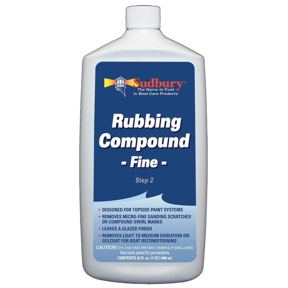 Sudbury - Rubbing Compound Coarse - 32oz Fluid