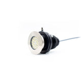 UWL - QTS 100 Low Voltage Underwater Light - Titanium, Flush Mount