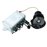 UWL - QTS 100 Low Voltage Underwater Light - Titanium, Flush Mount