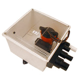 Johnson Pump - 1000 GPH Multi Port Shower Sump Pump - 12V, With Switch