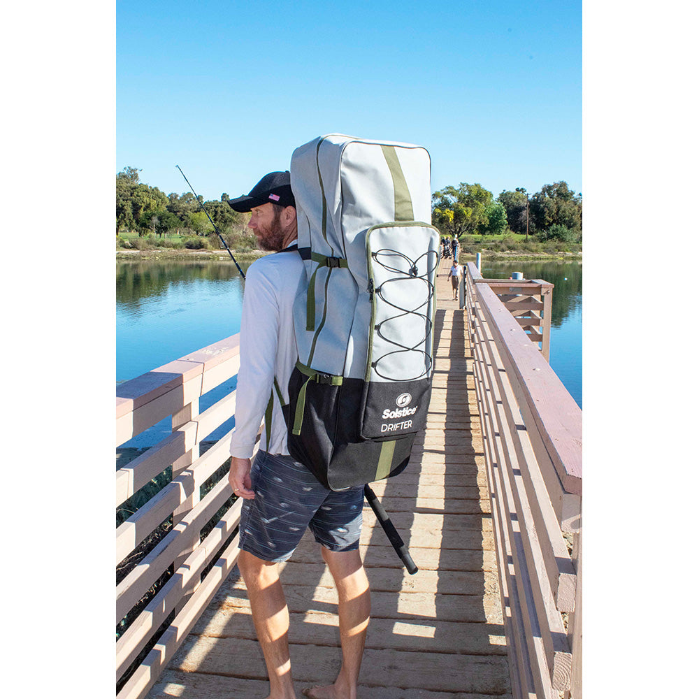 Solstice Watersports - 11'6" Drifter Fishing Inflatable Stand-Up Paddleboard Kit