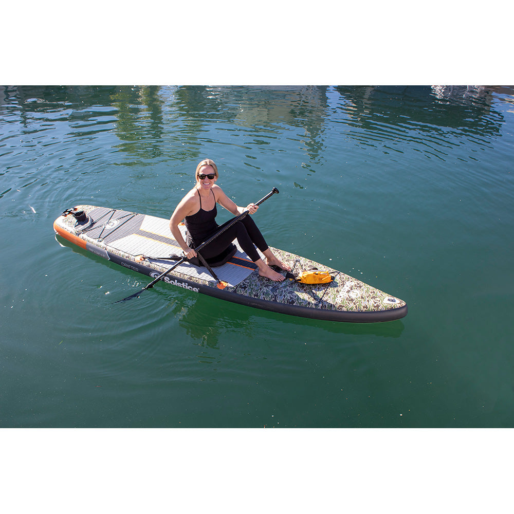 Solstice Watersports - 11'6" Drifter Fishing Inflatable Stand-Up Paddleboard Kit