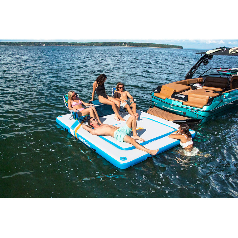 Solstice Watersports - 10' x 8' Rec Mesh Dock - With Removable Insert