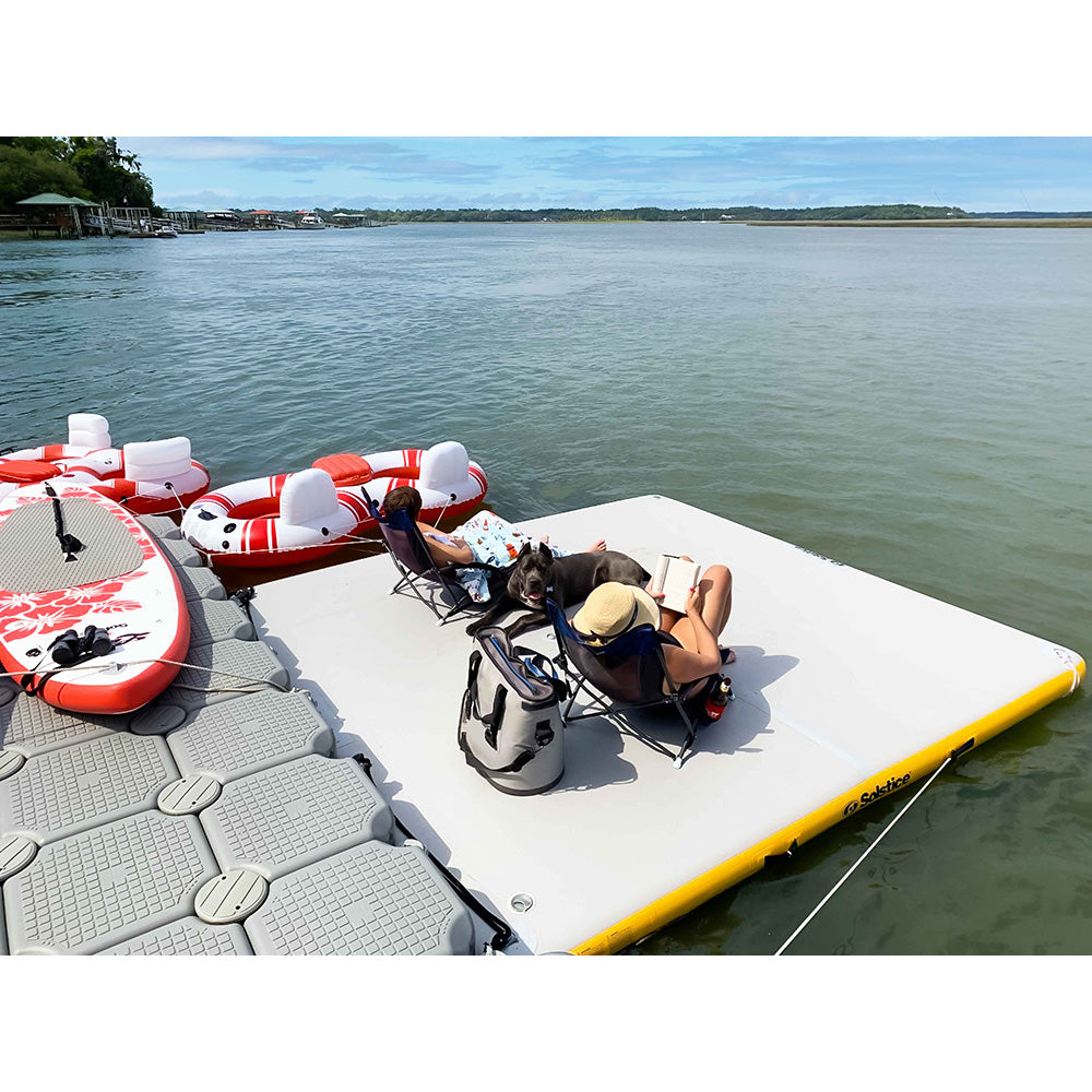 Solstice Watersports - 10' x 10' Inflatable Dock