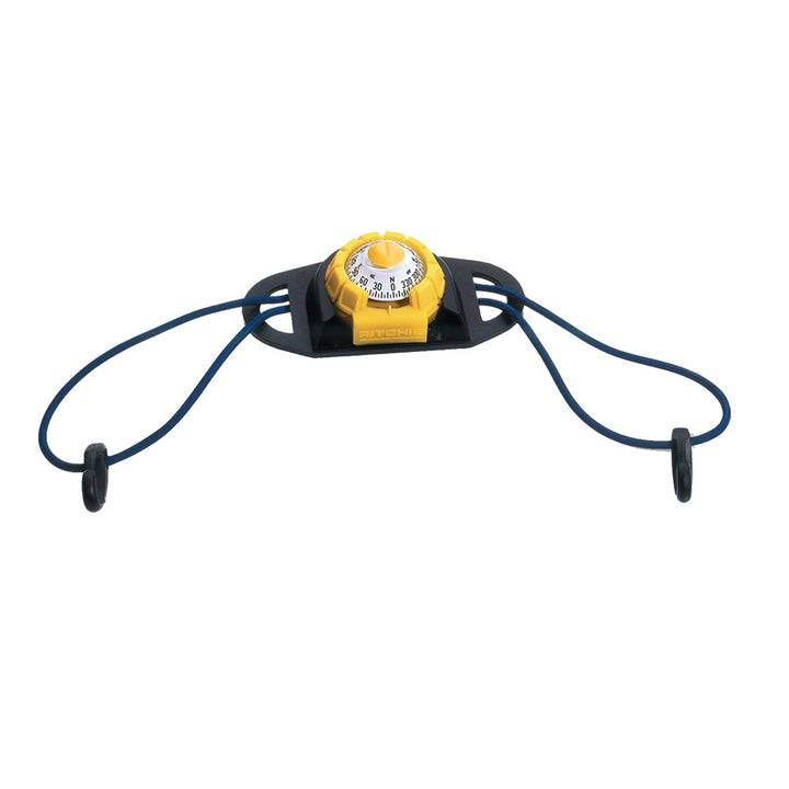 Ritchie - SportAbout Compass - With Kayak Tie-Down Holder, Yellow/Black