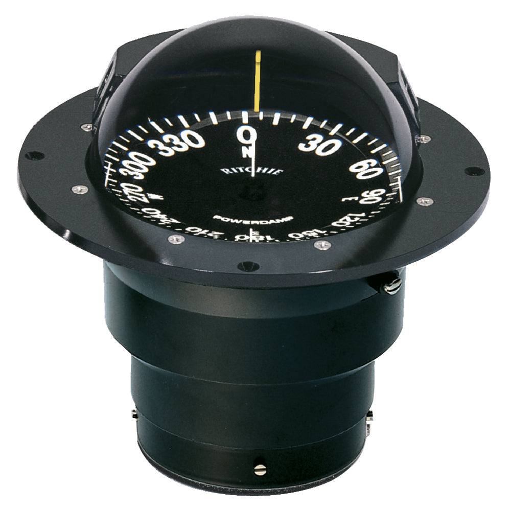 Ritchie - Globemaster Compass - Flush Mount, Black, 12V, 5 Degree Card