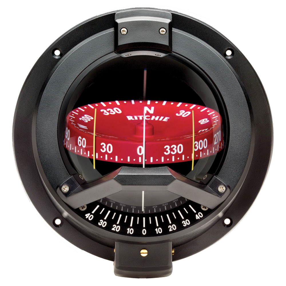 Ritchie - Navigator Compass - Bulkhead Mount, Black