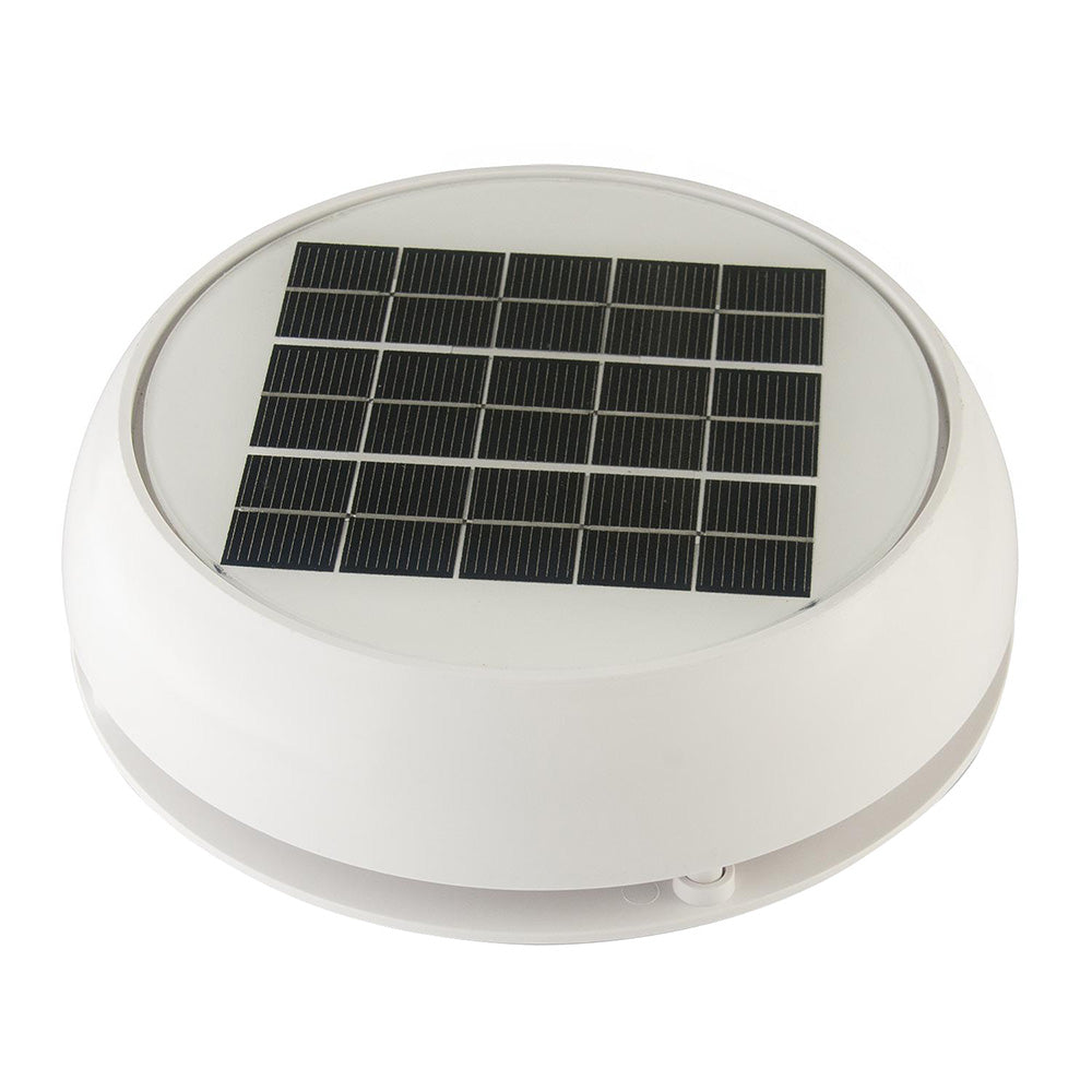 Marinco - Day/Night Solar Vent - Stainless Steel