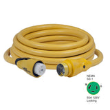Marinco - Shore Power Cordset - EEL, 125V, Yellow