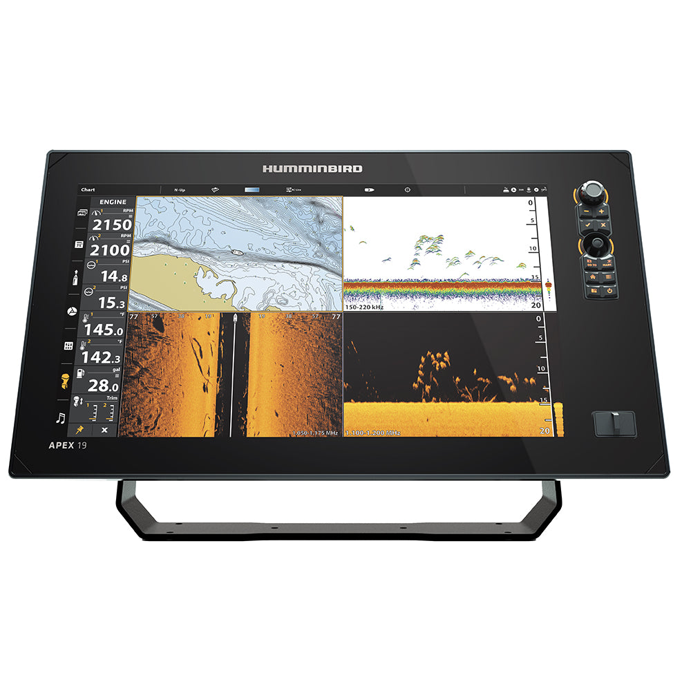 Humminbird - APEX 19 MSI+ Chartplotter Display