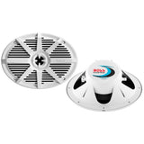 Boss Audio - 6" x 9" Speaker - White, 350W