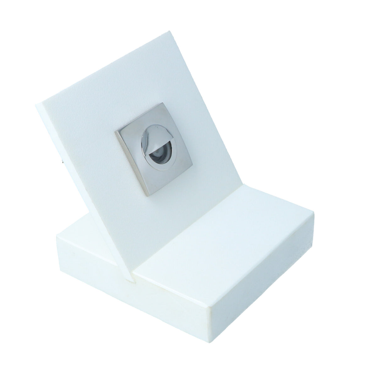 Futura - LED Square Courtesy Light - Chrome, 10-30V DC, 3000K, 12lm, IP65