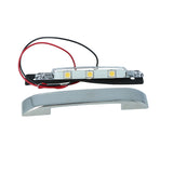 Mega LED - Thalia LED Courtesy Light - Stainless Steel, 12-28V DC, 1W, Warm White, IP67