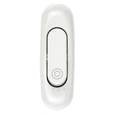 Vimar Line-End Pushbutton, For Flat Cable, 1P NO, 2[16]A, 250V, White