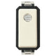 Vimar 8000 Series 1P 2-Way Luminous Switch, No Signalling Unit Included, 10AX, 250V, IP40