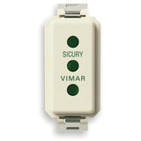 Vimar 8000 Series Italian P11 Socket Outlet, 2P+E, 10A 250V, IP20, 1 Module, SICURY