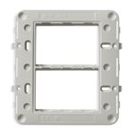 Vimar Neve Up 6-Module (3+3) Mounting Frame, For 09996 Flush-Mount Box, With Screws