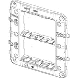 Vimar Neve Up 6-Module (3+3) Mounting Frame, For 09996 Flush-Mount Box, With Screws